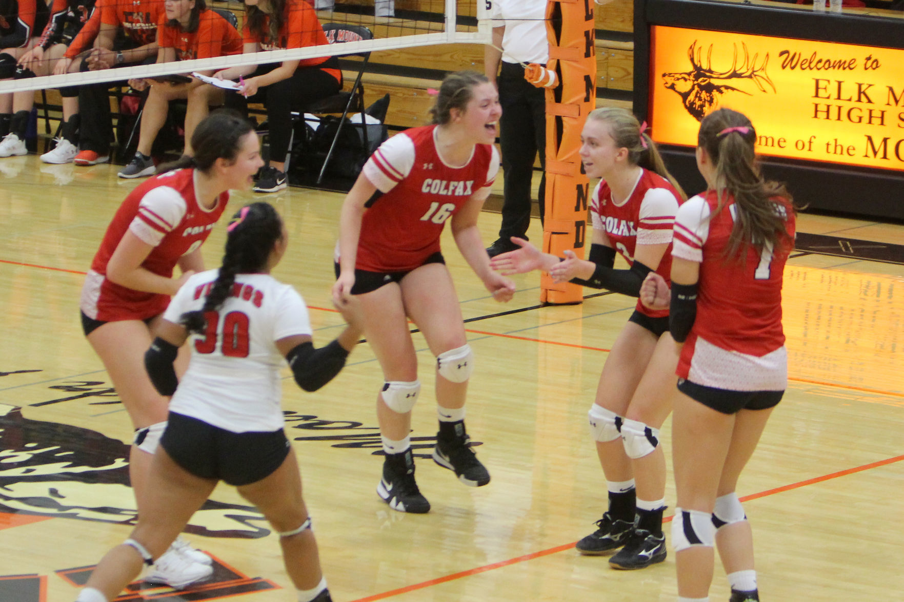 Colfax at Elk Mound volleyball 10-17-19